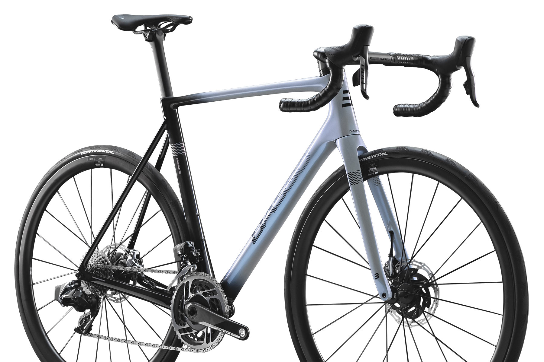 2022 new Basso Diamante lightweight modern classic Italian carbon road bike, ngled