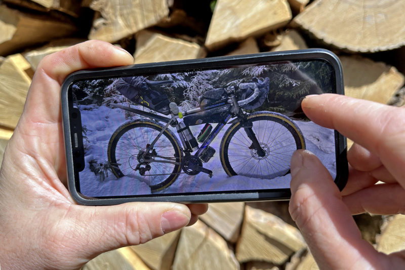 Apidura Frame Pack Interactive Sizing Tool, bikepacking preview