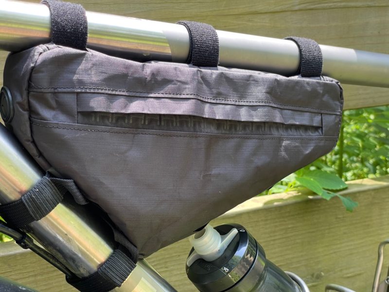 Orucase Design Labs Mini Frame Pack combines zippers & for