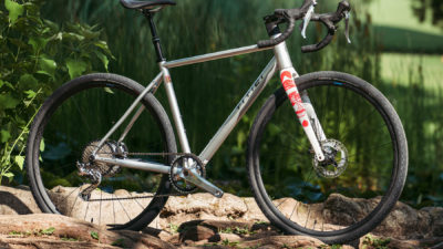 Titici Sterrato GRX LE teases new steel gravel bike in limited edition with rare silver gravel groupset