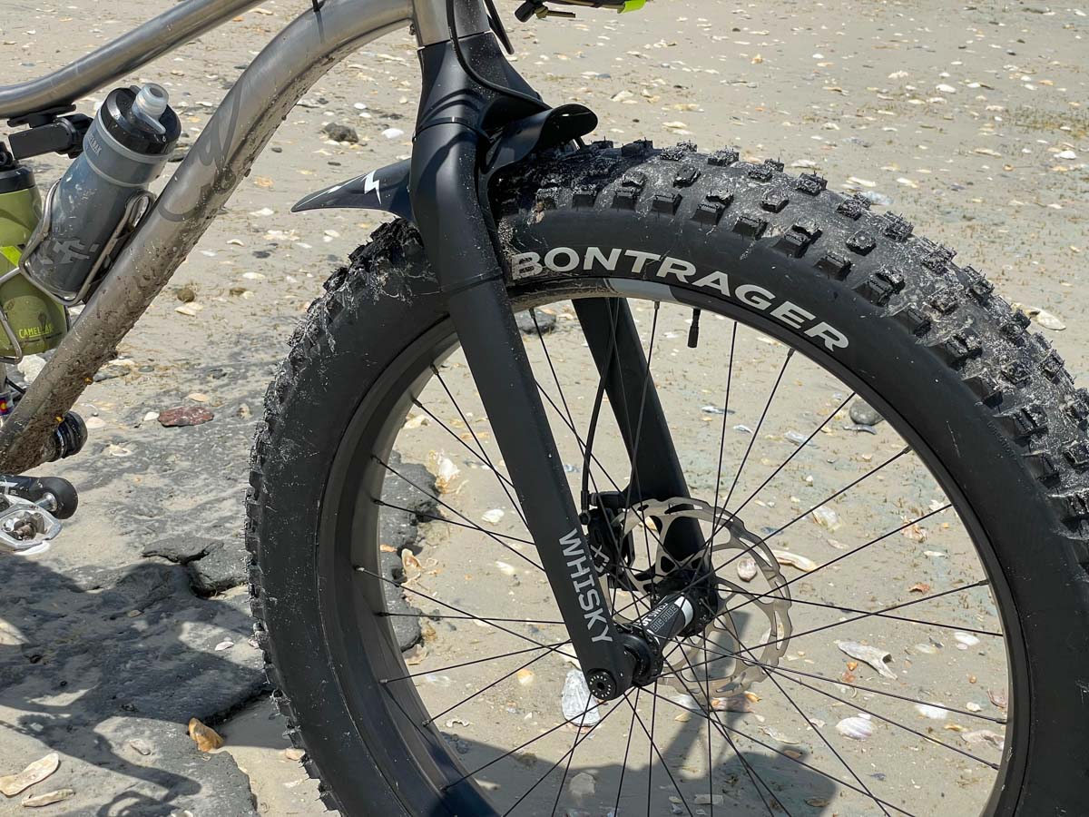 Why Cycles Big Iron V2 with whisky fat bike carbon fork