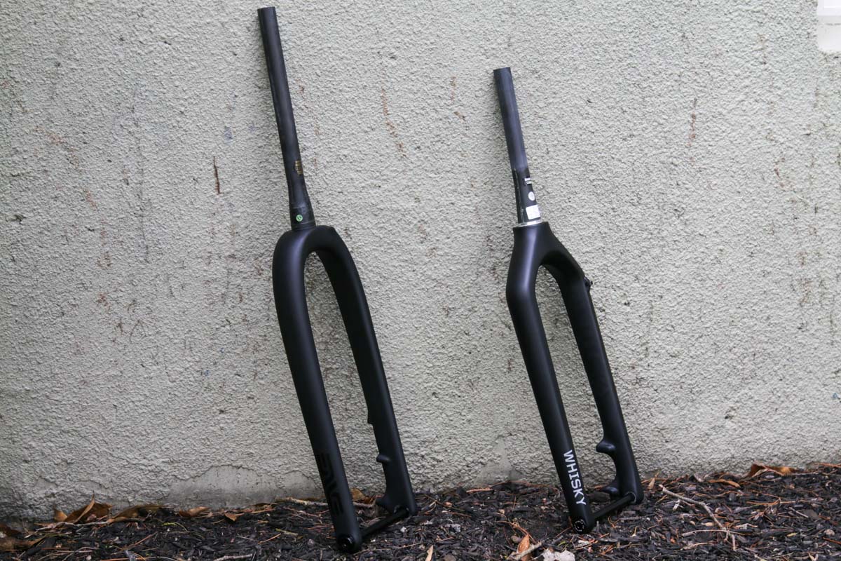 Whisky vs ENVE fat bike fork steerer tube length