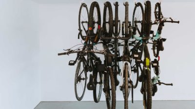 The Stashed SpaceRail is a next-level bike storage solution