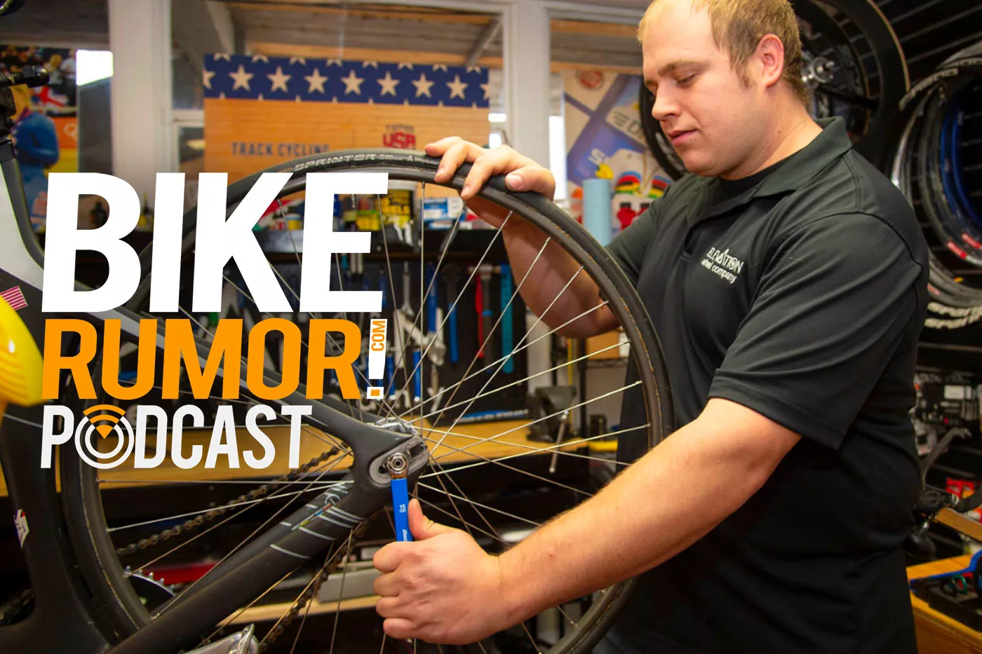 podcast interview cover photo about wheel building and what is radial compliance on bike wheels