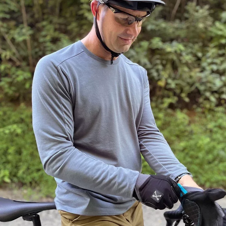 Kitsbow Cycling Apparel Ziler Merino long-sleeve shirt