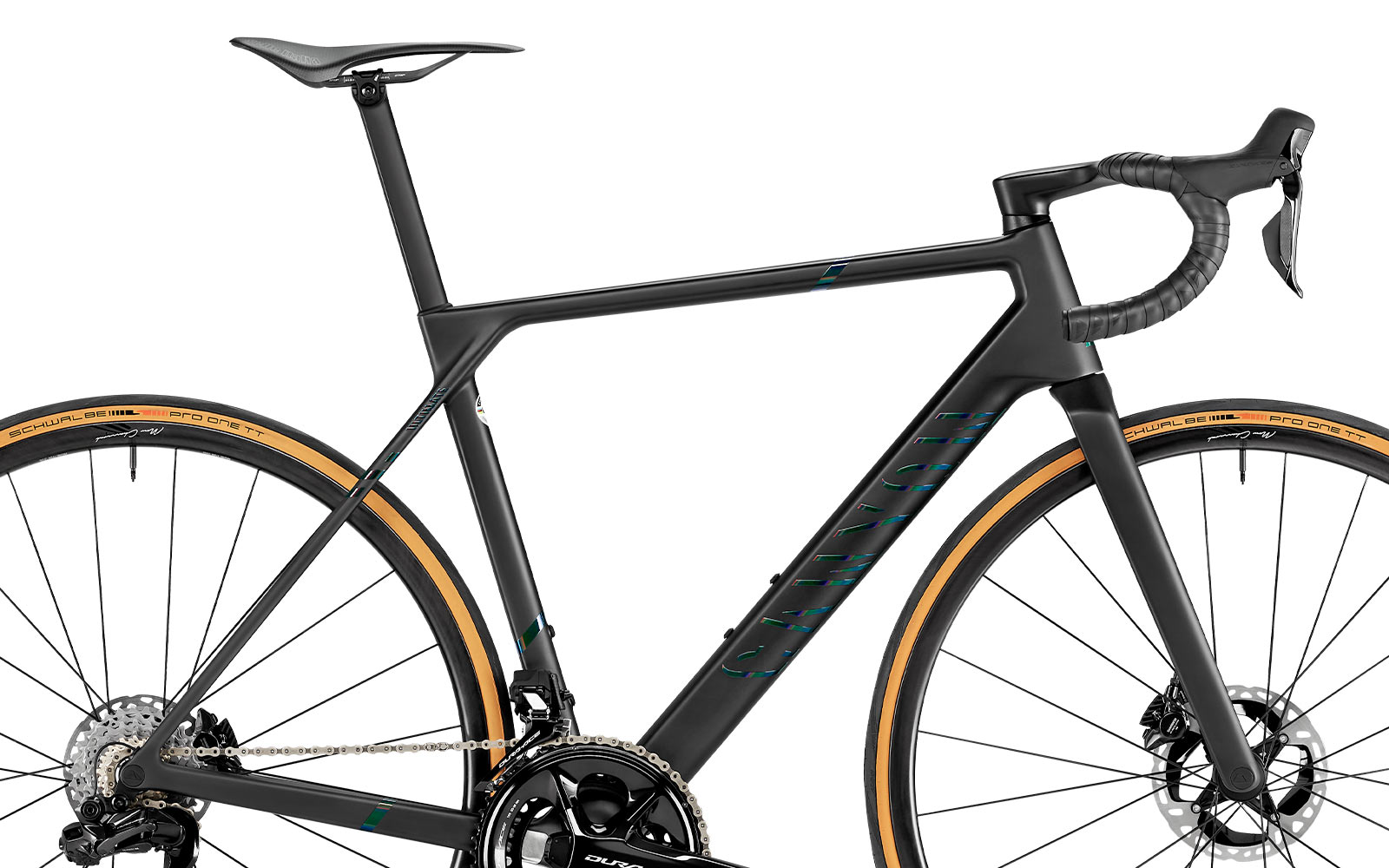 2023 Canyon Ultimate lightweight carbon road bike, CFR fram+brake kit