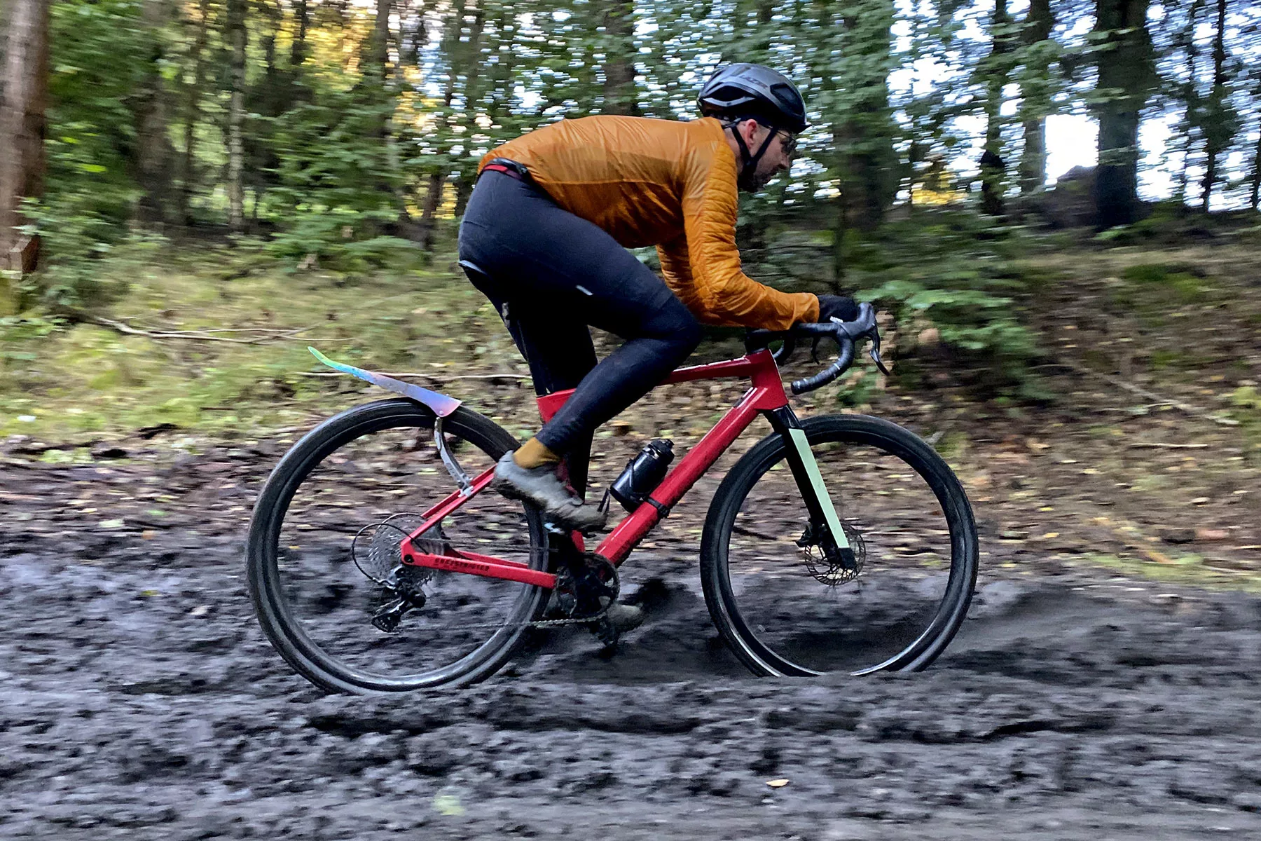 Ass Savers Win Wing fender Review: muddy riding
