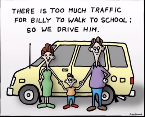 Bike Bus Cartoon