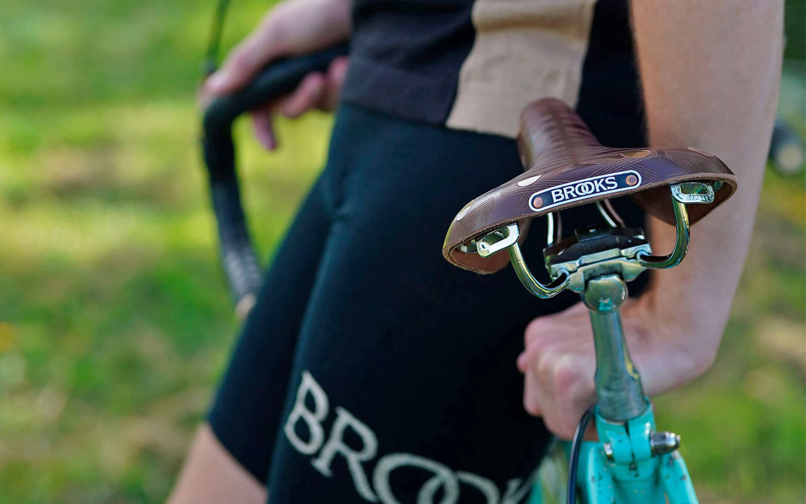 Brooks Swift Eroica XXV limited edition leather saddle, old bike