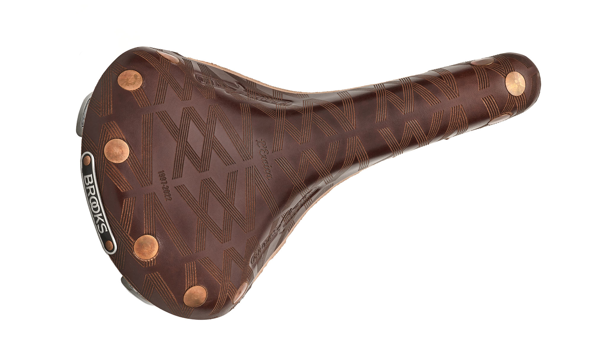 Brooks Swift Eroica XXV limited edition leather saddle, top