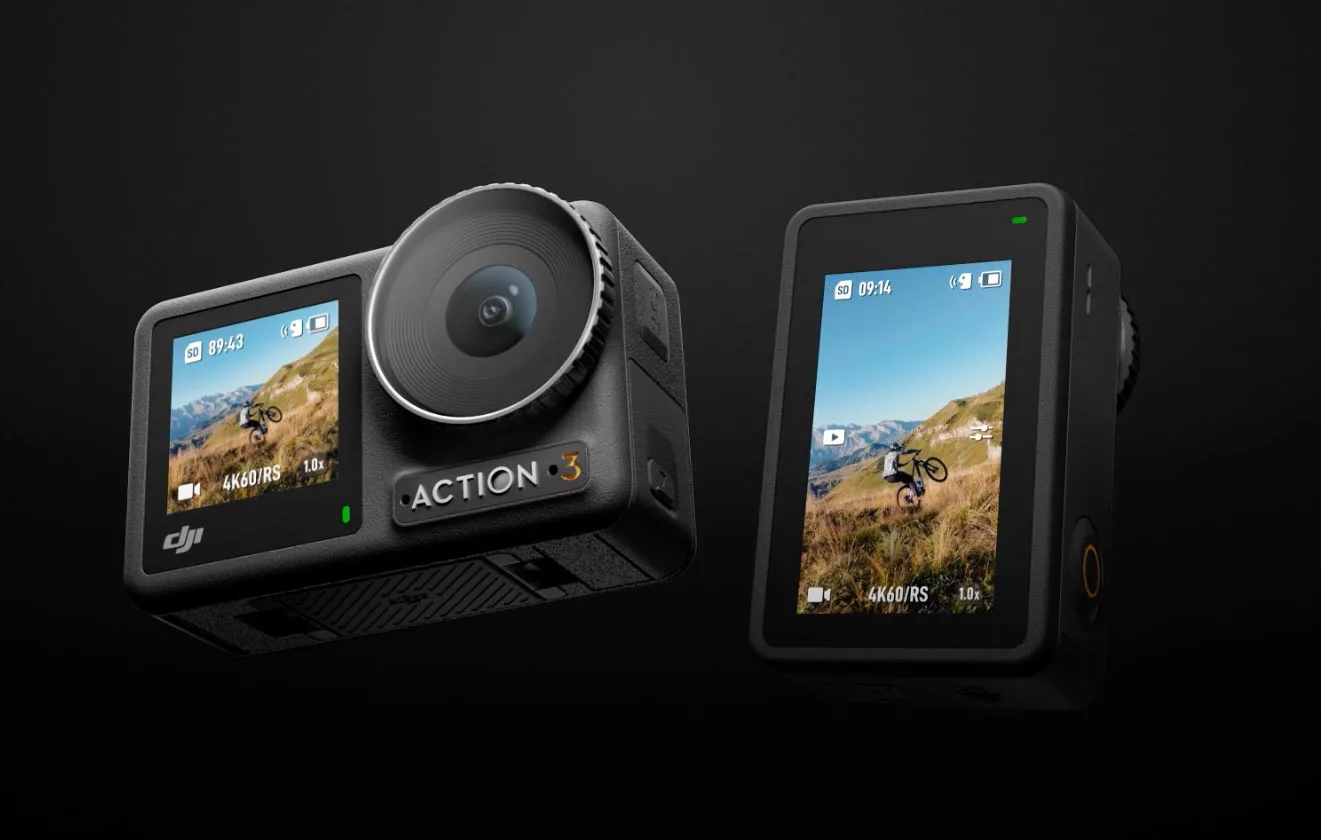 Dji action best sale camera specs