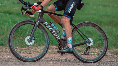 Factor Ostro goes Gravel with wider tires, but full aero road bike inspiration