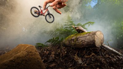 Handy MacAskill is back with another finger biking feature for Santa Cruz Bicycles!