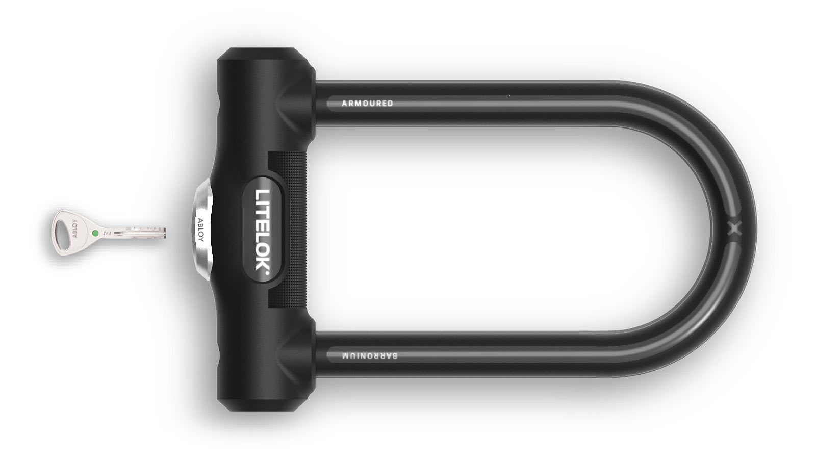 Litelok X lightweight theft-resistant Barronium bike lock, U-lock D-lock, X3