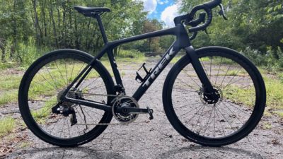 First rides on all-new Trek Domane SLR eTap hint towards a faster all-road machine