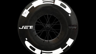 Wild new HED JET 180mm aero wheel heads to Kona with ultra deep rear rim