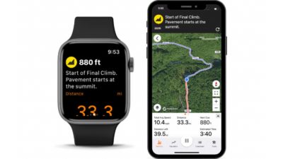 Ride with GPS delivers turn-by-turn directions right on your Apple watch