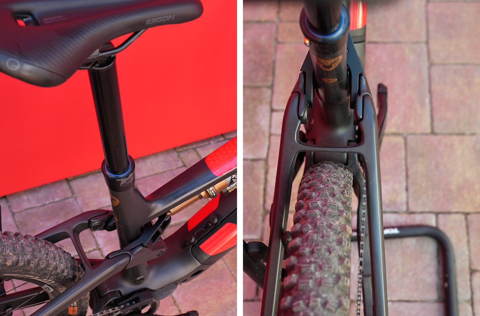 rotwild rx735 lightweight e-mountain bike suspension details
