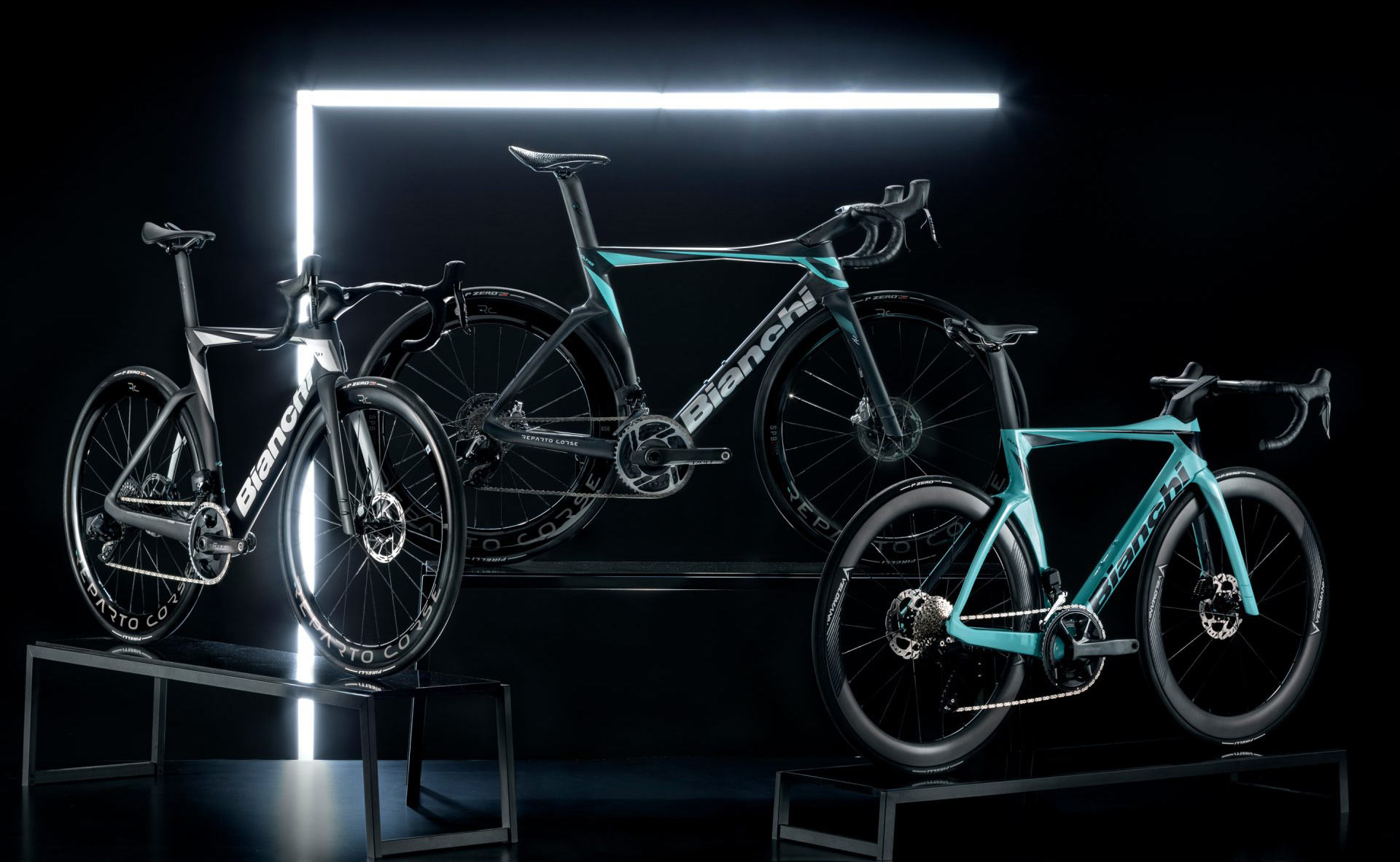 bianchi oltre rc pro and standard road bike family