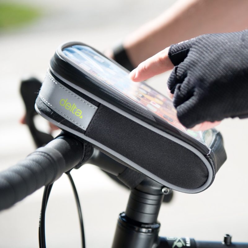 Delta Cycles Stem Bag touch screen