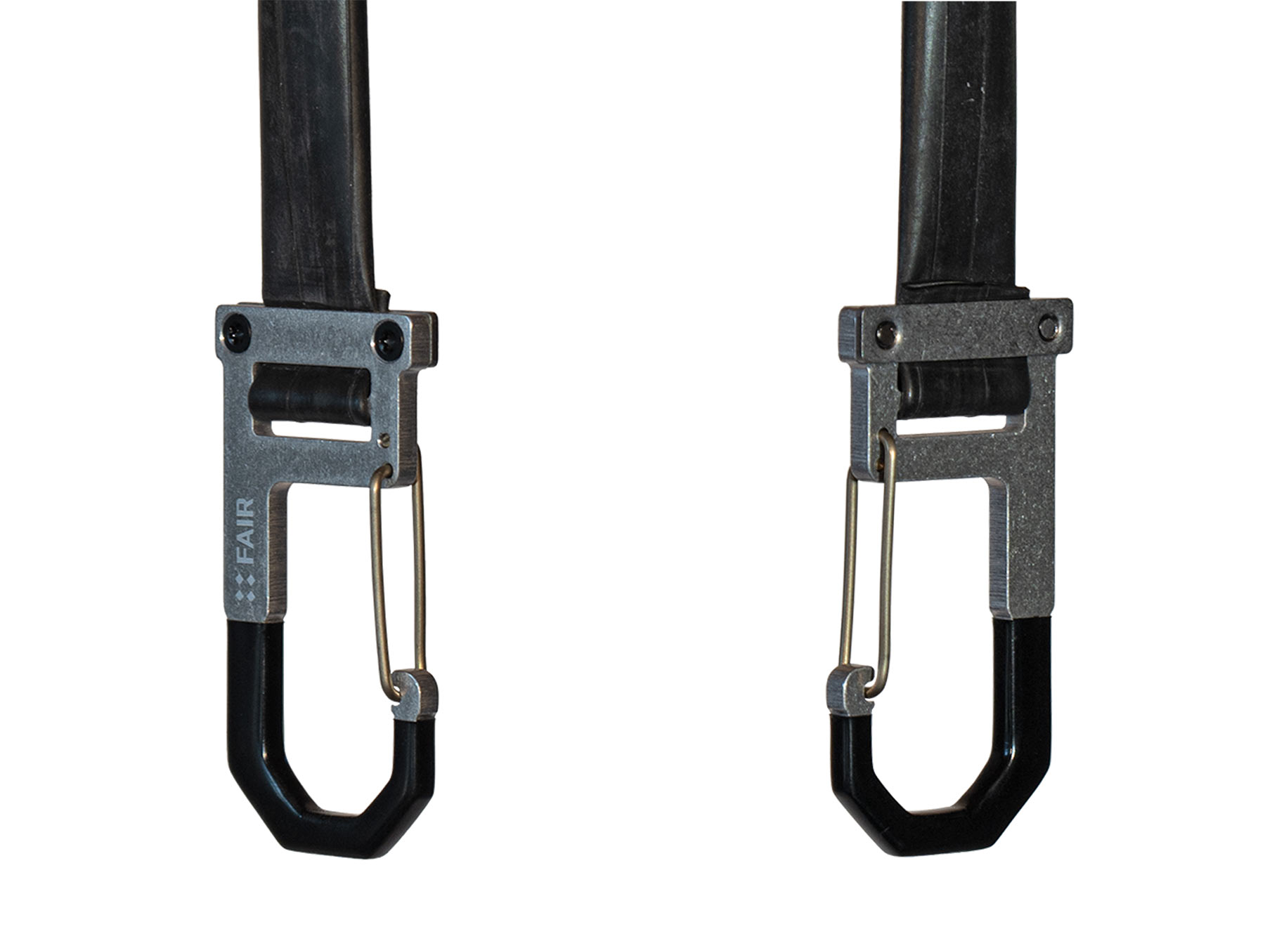 FAIR Daily Hook premium lifetime eco-friendly bungee cord cargo strap, pair of hooks only