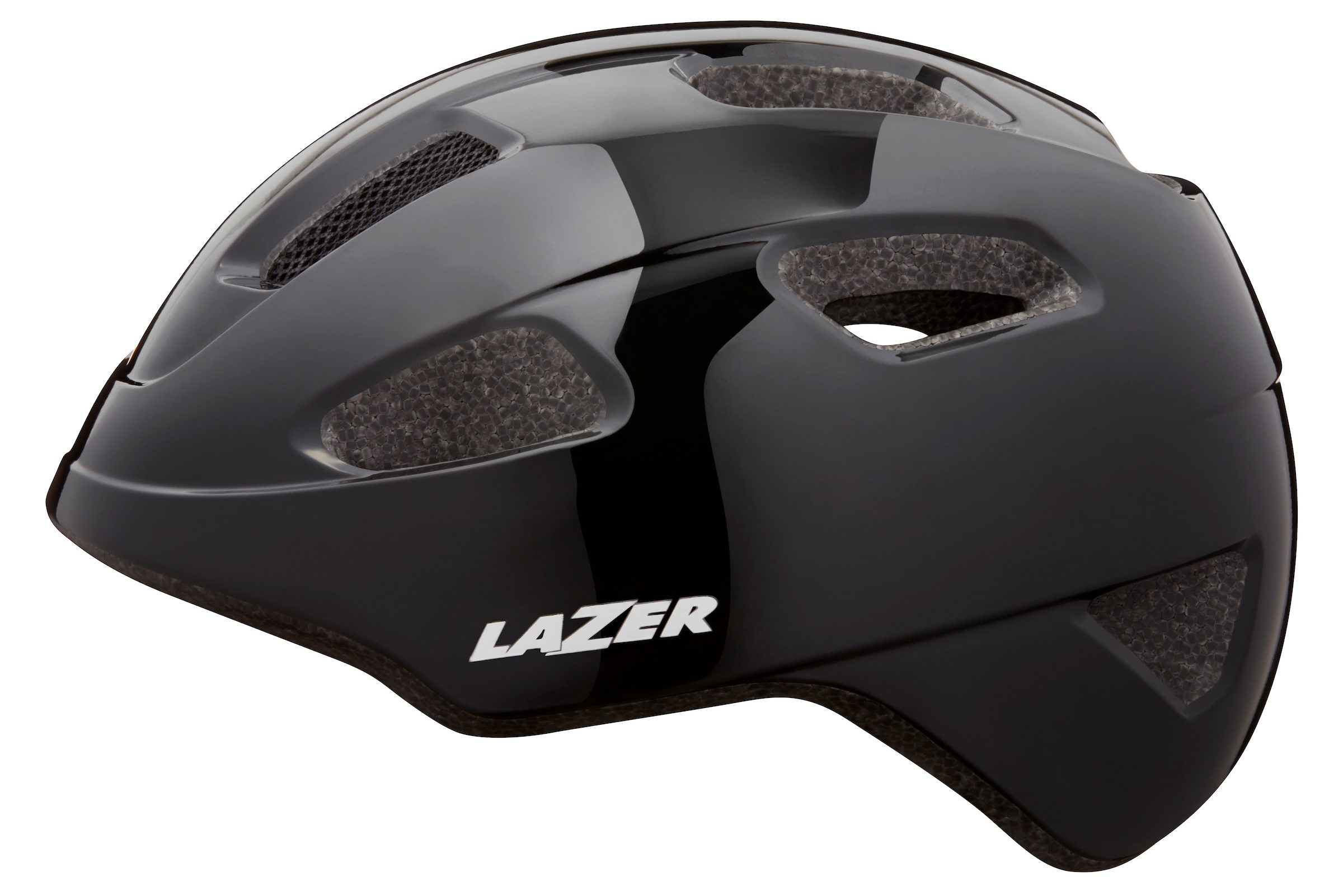 Lazer Nutz KinetiCore helmet. Side view.