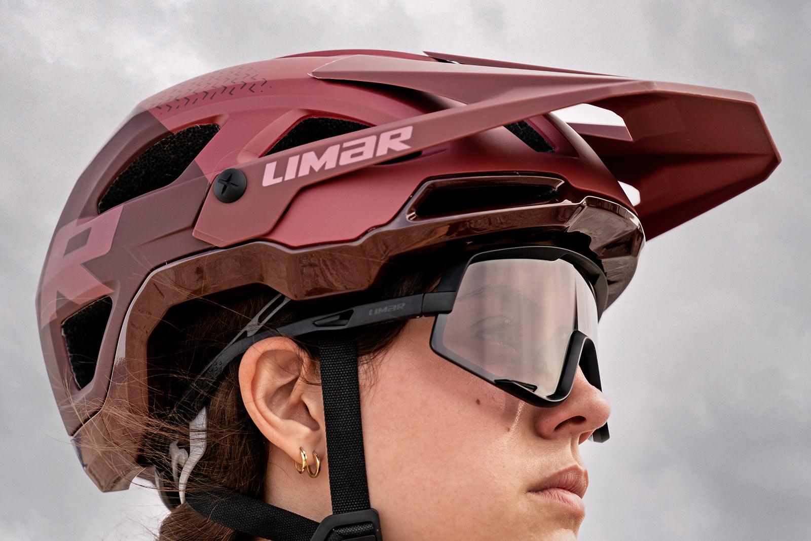 Limar Tonale affordable all-mountain bike helmet, side detail