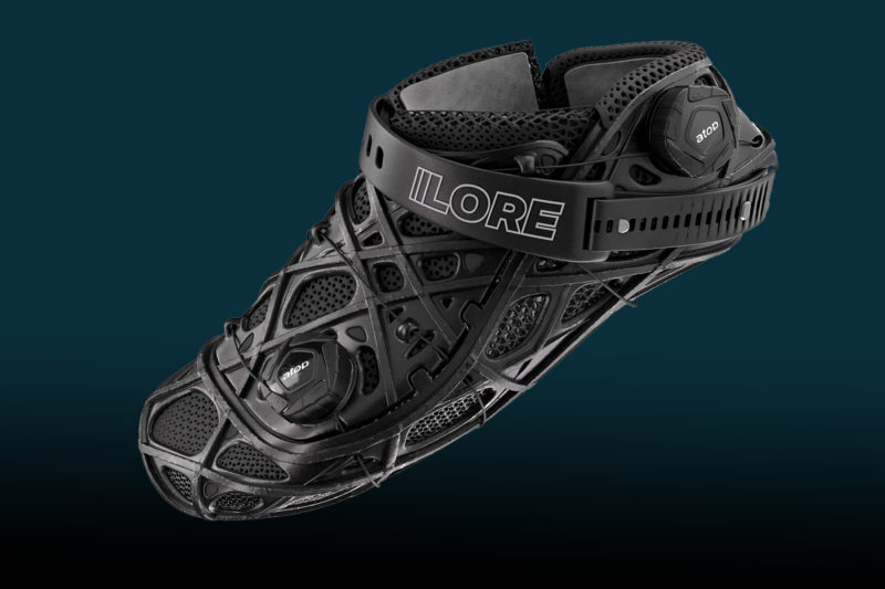 LoreOne 3D-printed custom carbon road shoes, teaser