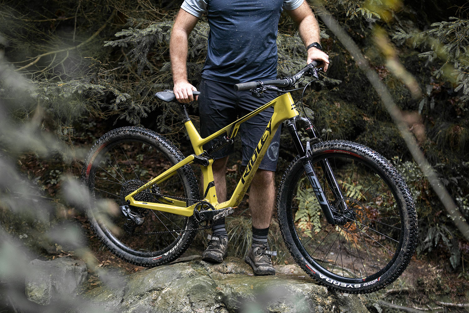 Ridley Raft XC 100mm full-suspension carbon mountain bike