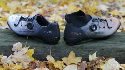New Shimano RX8R Gravel Shoes Rally w/ Integrated Gaiter, Updated RX8 Gets Half Sizes!