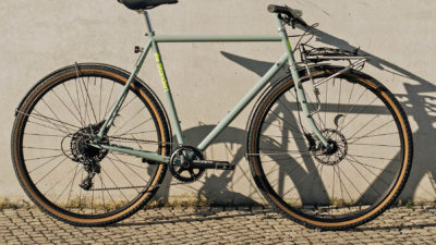 Standert Bürgermeister*in mixes modern & classic steel tech in gravel-ready city bike
