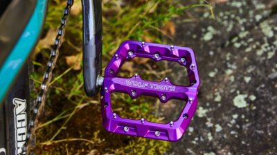Wolf Tooth Components Waveform Pedals Come in Two Sizes for Proportional Flat Pedal Grip