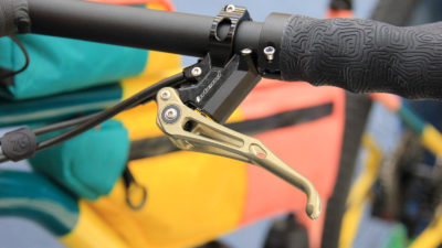 Updated: Prototype Intend Brakes spotted on Huhn Jersey Giant 36er MTB