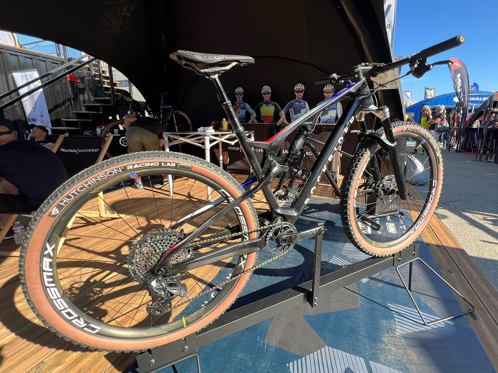 rockrider race 900S carbon XC full-suspension mountain bike raced at world cup by joshua dubau