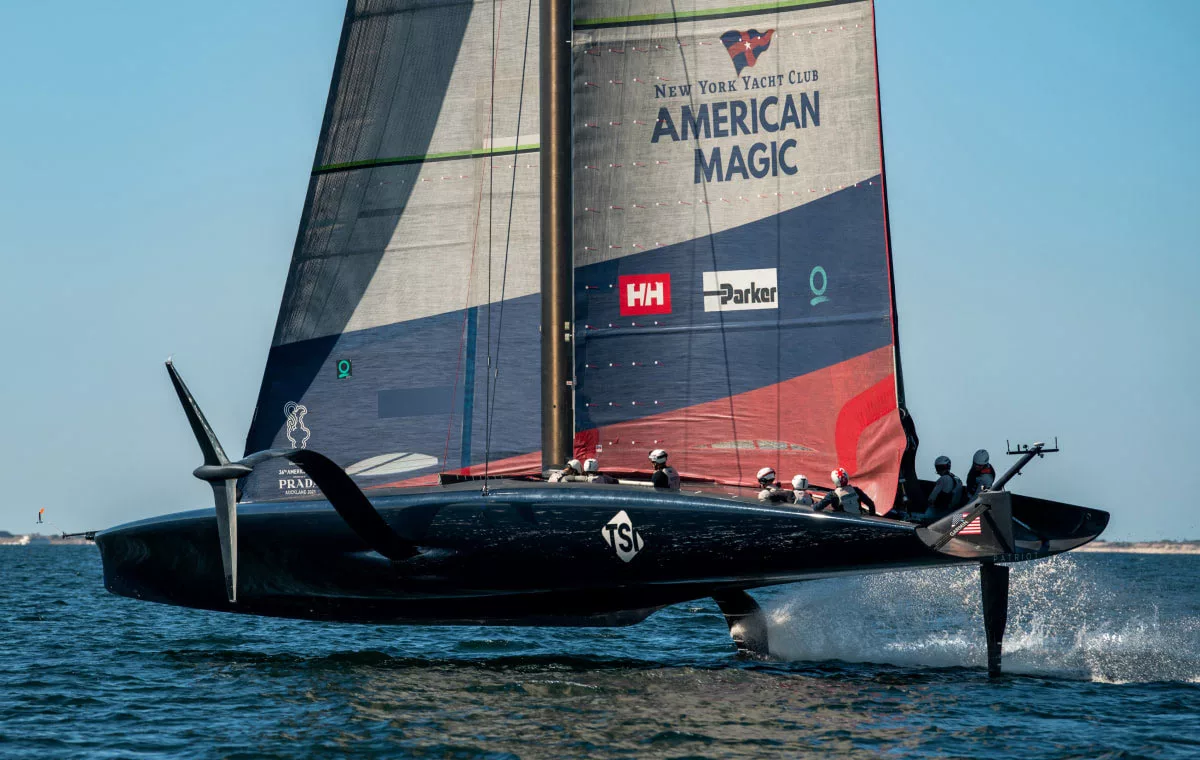 sram new york yacht club american magic partnership