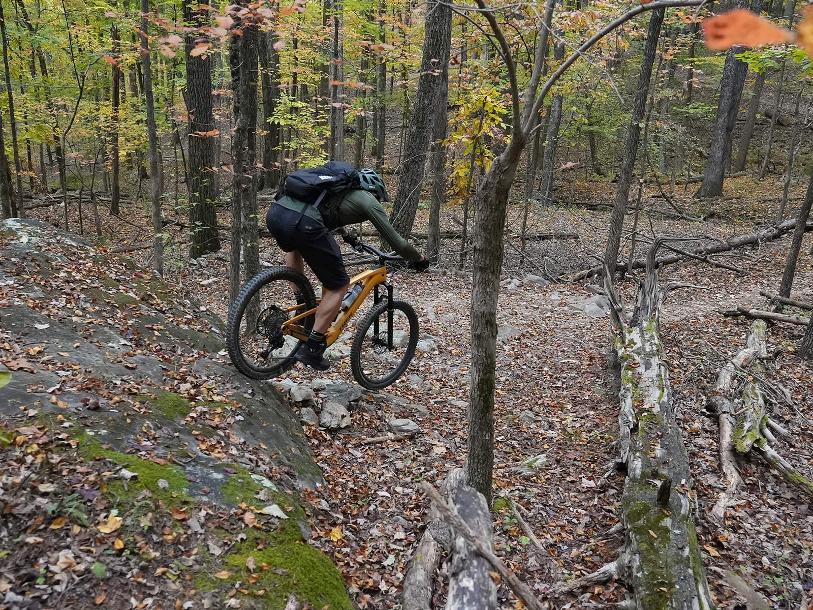 2023 trek fuel EXe eMTB review riding action