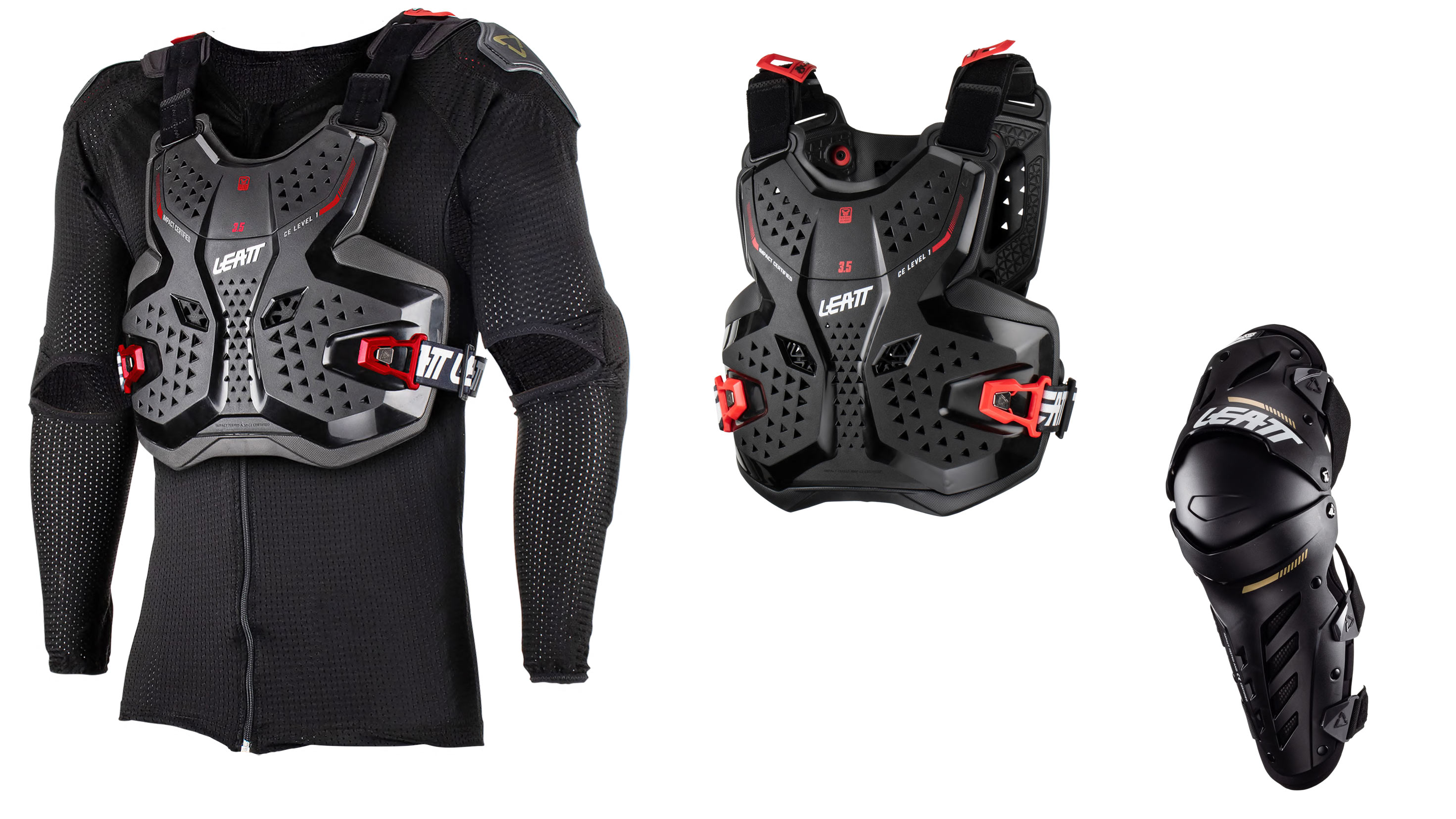 2023 Leatt MTB riding gear, protection for kids