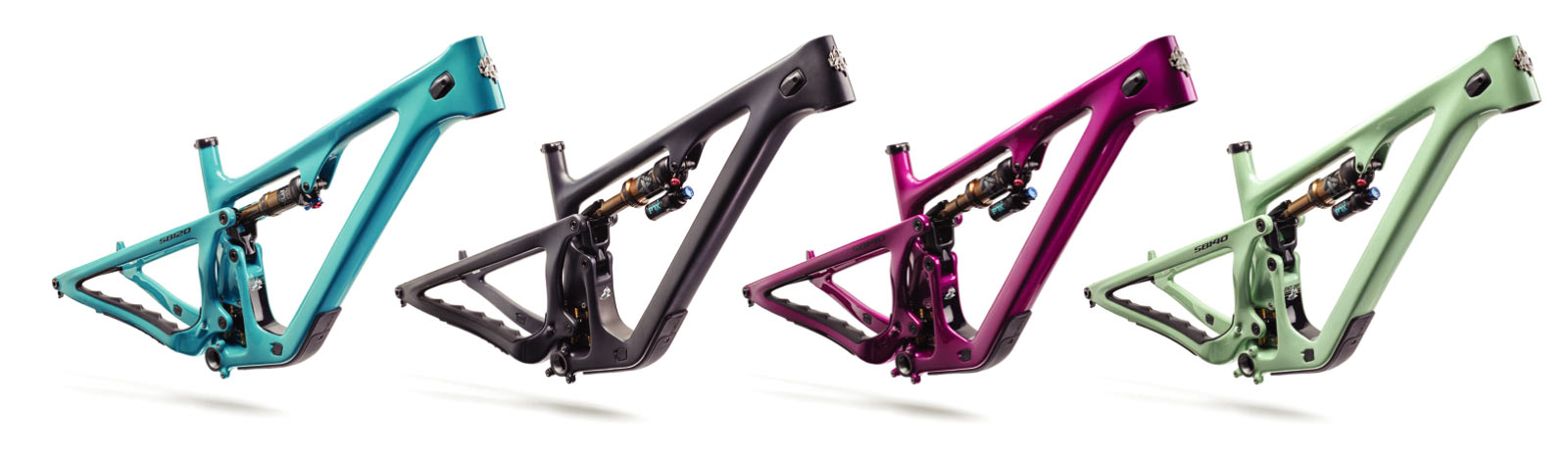 2023 Yeti SB140 carbon 29er all-mountain trail bike, frame colors