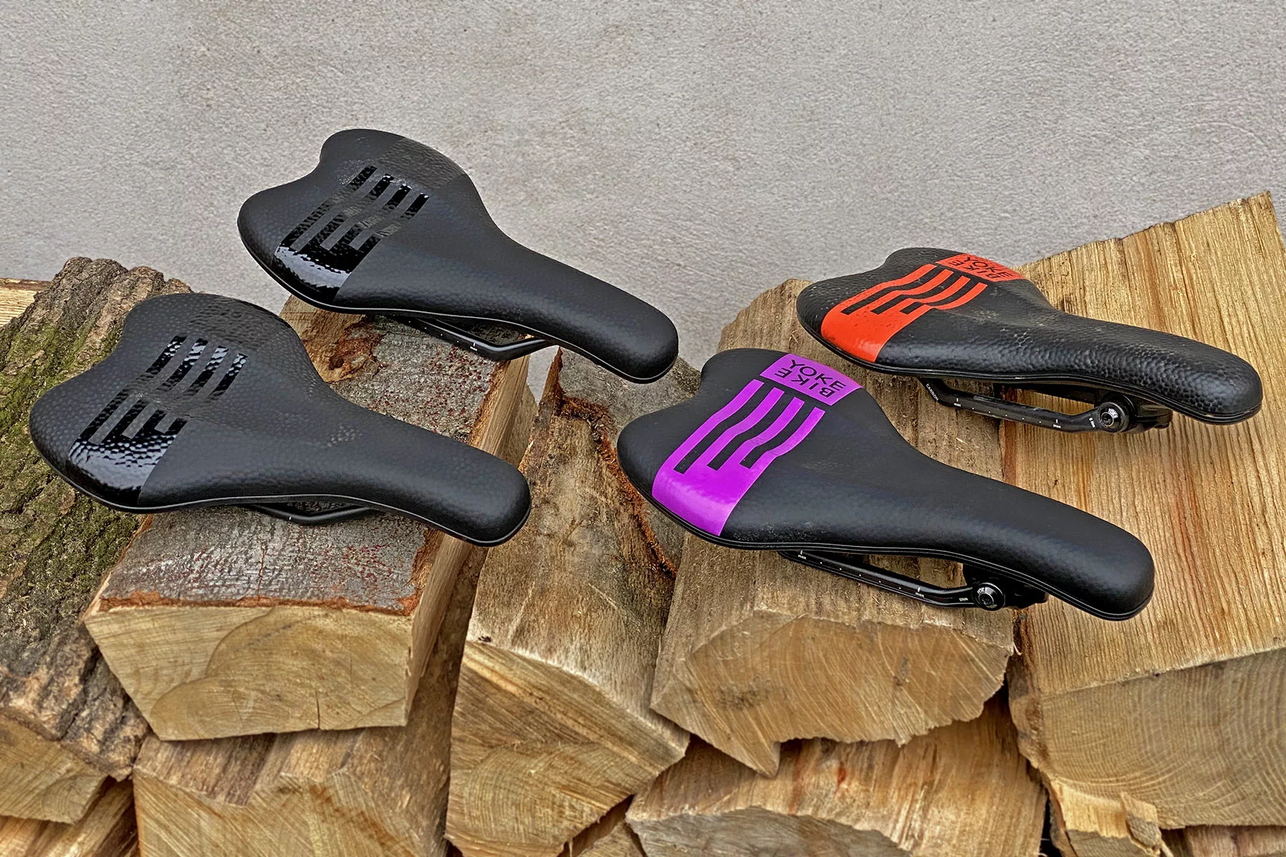 BikeYoke Sagma Carbon suspension and Sagma Lite conventional rail saddle options