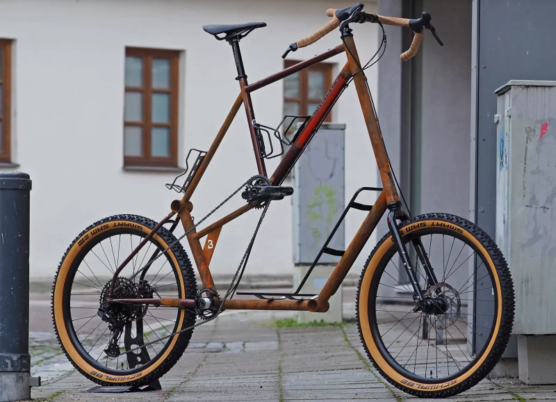 Bombtrack Beyond2: Harald's House Blend Dropbar-Bikes.de, custom gravel adventure tall bike