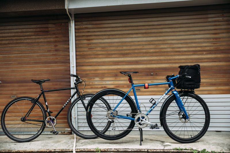 Corner Bikes black and blue