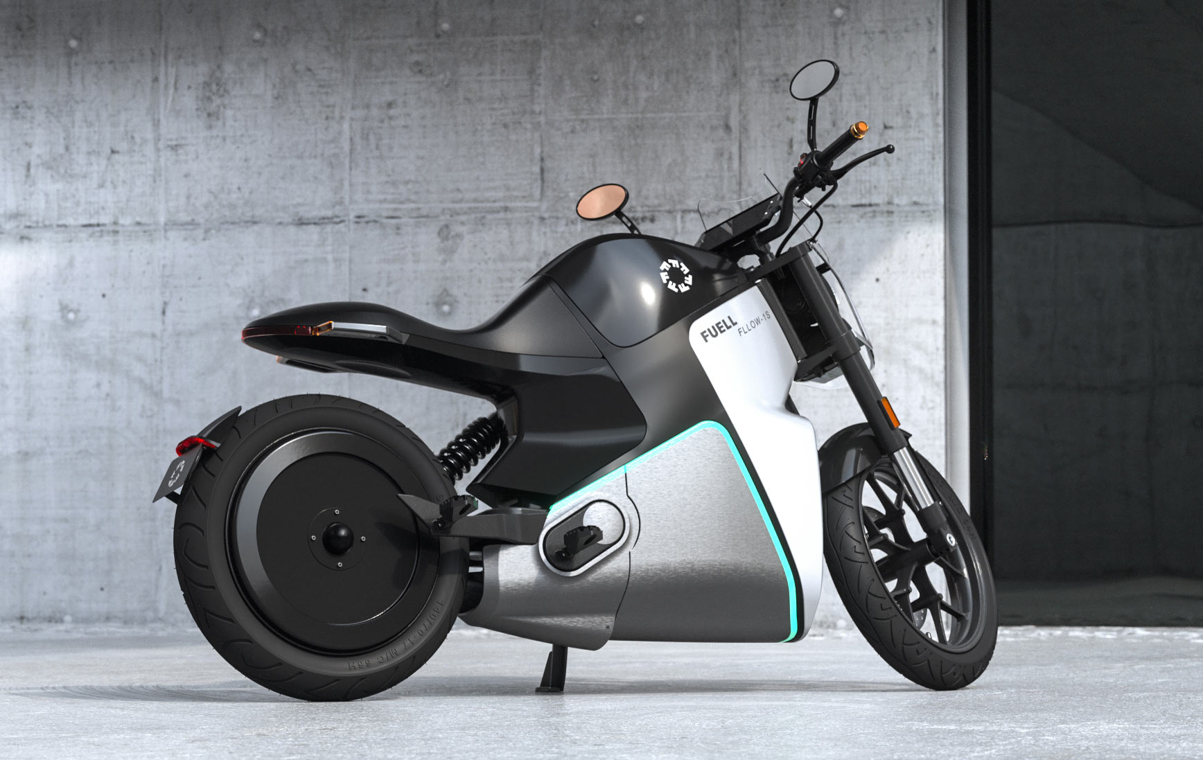 fuell fllow electric motorcycle concept