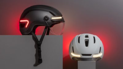 Giro Ethos MIPS Commuter Helmet Adds Insanely Bright Turn Signals, Lighting & Optional Shield