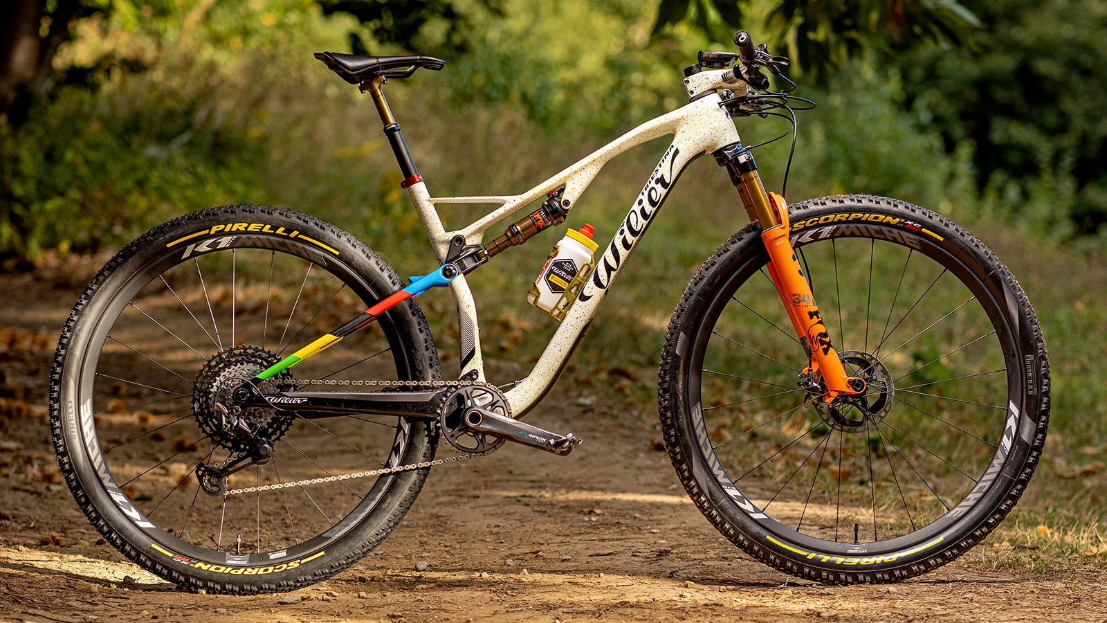 Miche K1 Evo lightweight wide carbon XC mountain bike wheels, Wilier Ultra SLR