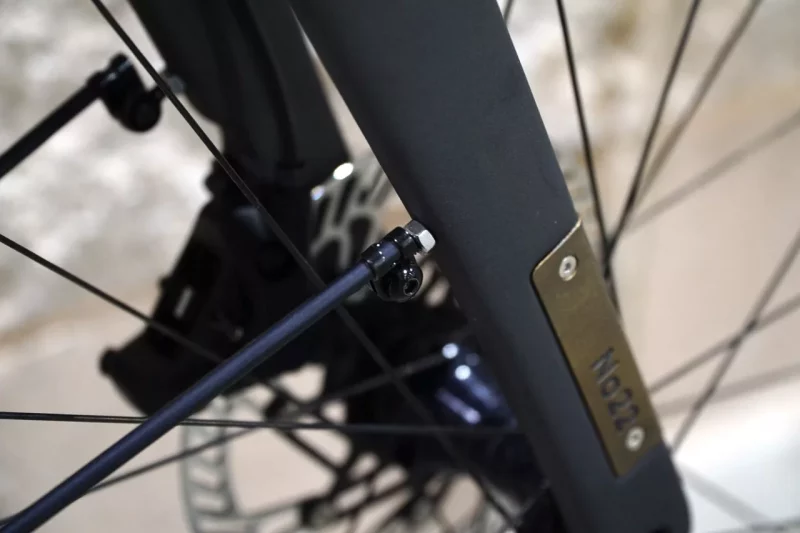 No.22 Bicycle Co Fender mount detail