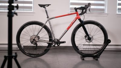 T-Lab X3-S Adds Suspension-Corrected Front End for New-School Titanium Gravel