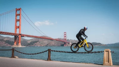 Riding On a Tennis Net? Danny MacAskill is Back in Postcard from San Francisco