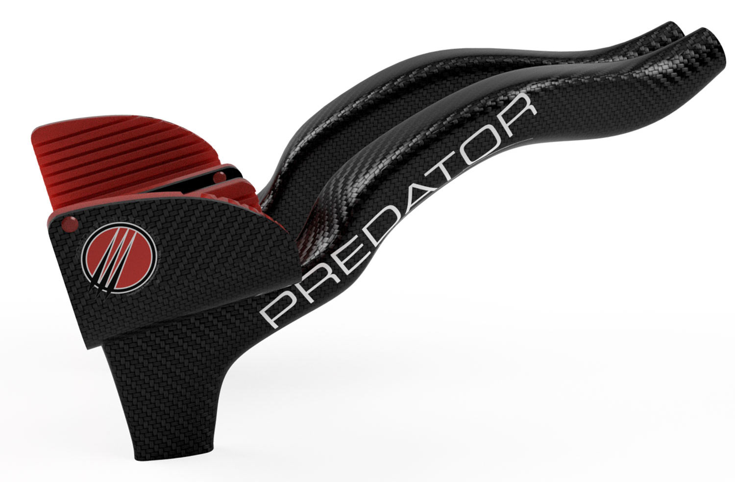 predator cycling aero bar extensions shown from side
