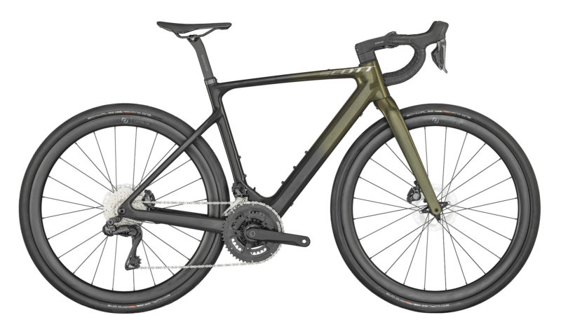 2023 Scott Solace Gravel eRide lightweight carbon ebike, powered by TQ HPR50 motor, road 20