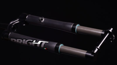 Bright Racing Shocks Skunk 130mm Travel USD Fork is for Trail Bikes